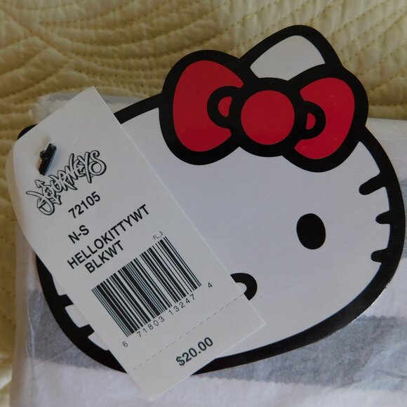 NOS Hello Kitty Sanrio Loungefly stripe continental wallet tri fold clutch NWT - Picture 3 of 16